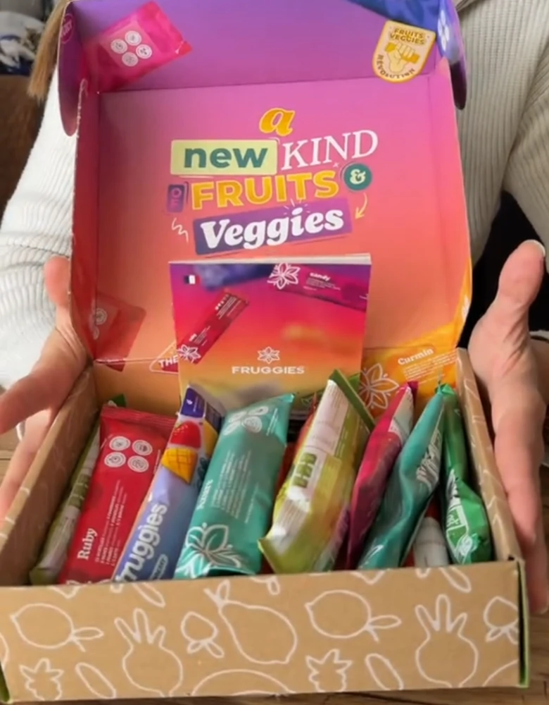 Fruggies : top ou flop ? Mon avis sur les sticks lyophilisés (retour honnête) 1 pack fruggies stick