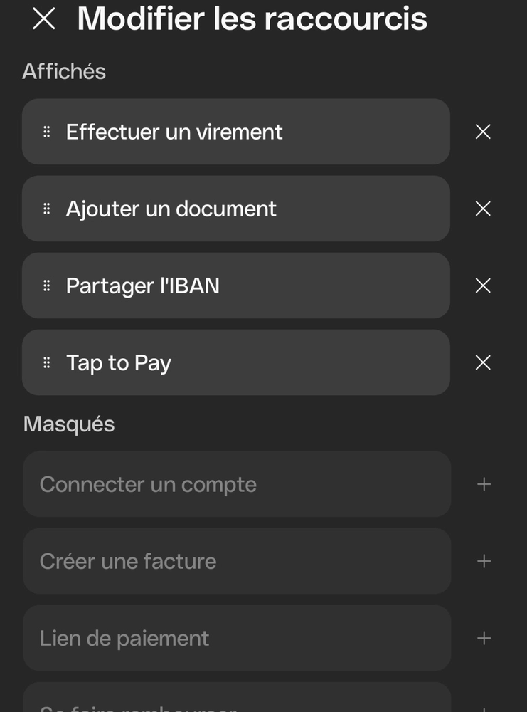Qonto Avis : mon retour complet sur cette banque pro depuis 2022 pour mon autoentreprise 4 raccourci accueil qonto actions modifies