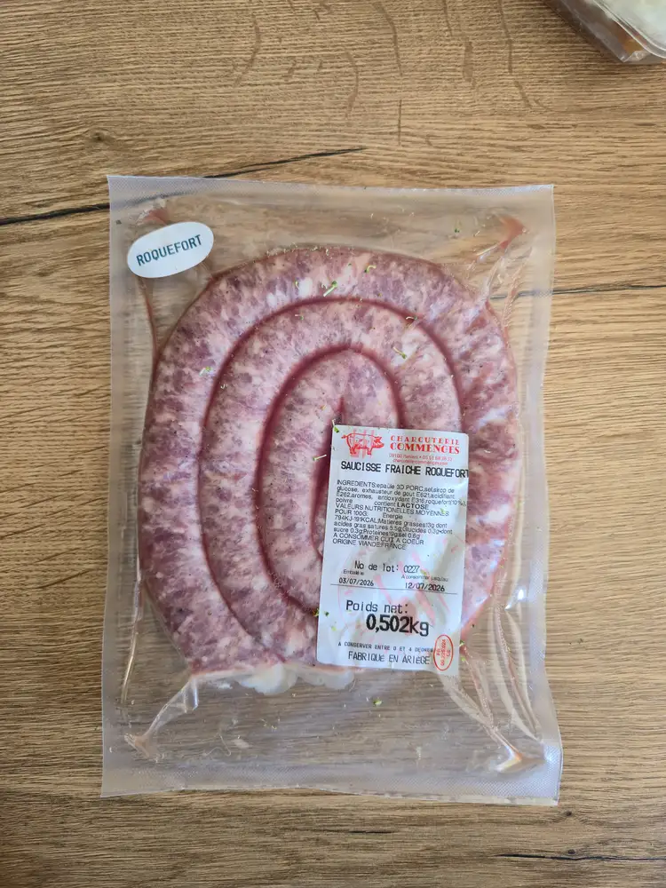 QuiToque ou Hellofresh ? Mon comparatif détaillé 17 saucisse fraiche au roquefort quitoque fabriquee en ariege