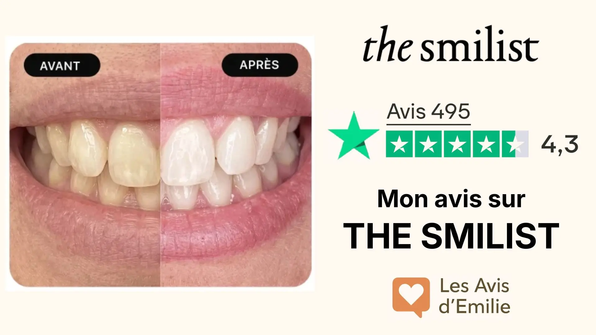 The Smilist : Mon avis honnête et mitigé sur le blanchiment des dents