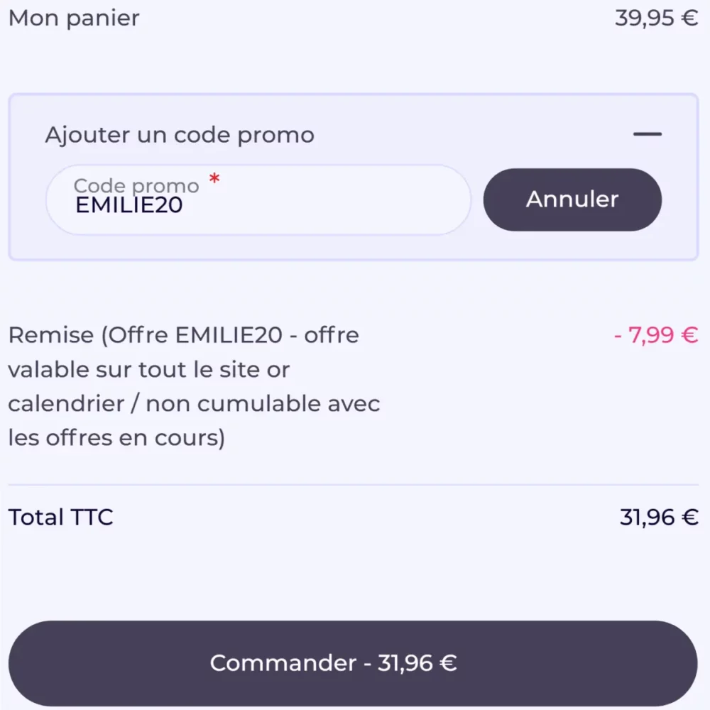 Code Promo Adopt Parfums : <span class="lp-cpe-masked">EMILIE20</span> pour 20% de remise immédiate 2 code promo adopt parfums emilie20