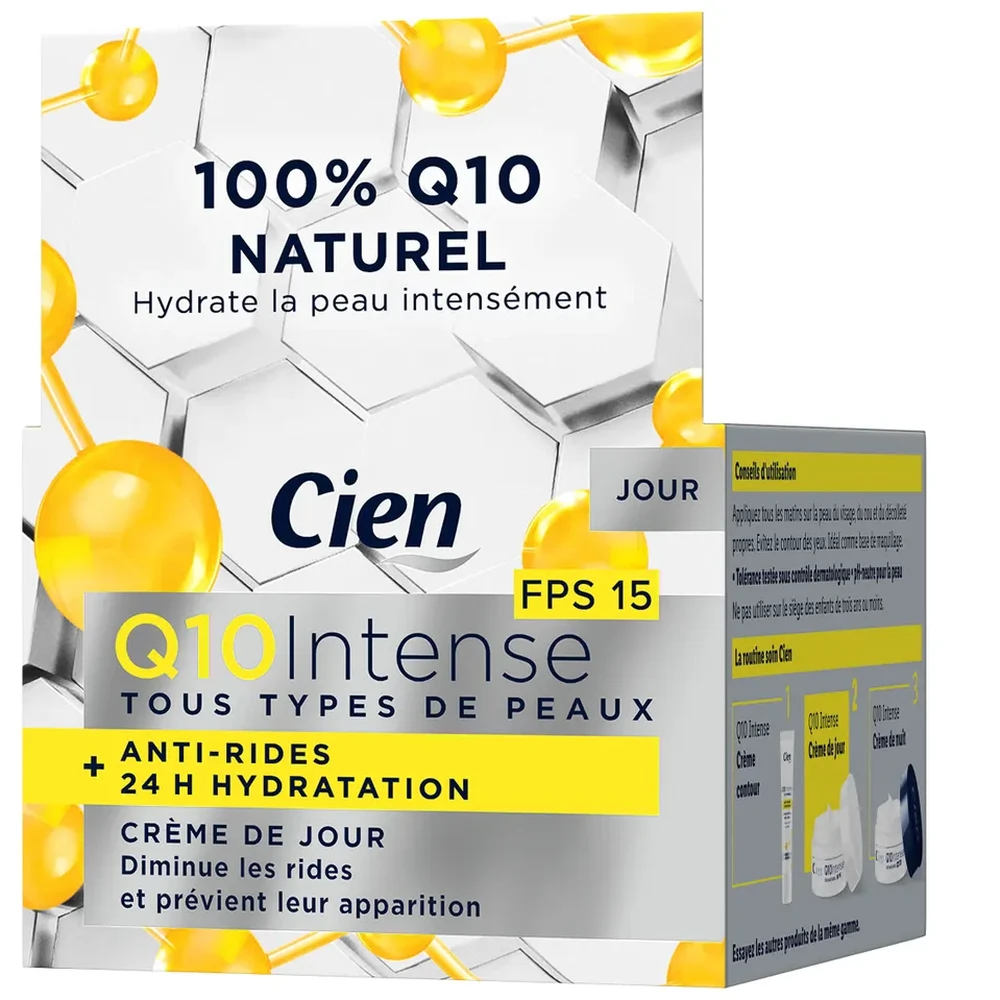 Mon avis sur les crèmes CIEN de Lidl : j'ai testé les Q10 jour et nuit de Lidl pendant trois semaines 1 creme cien Q10 jour lidl