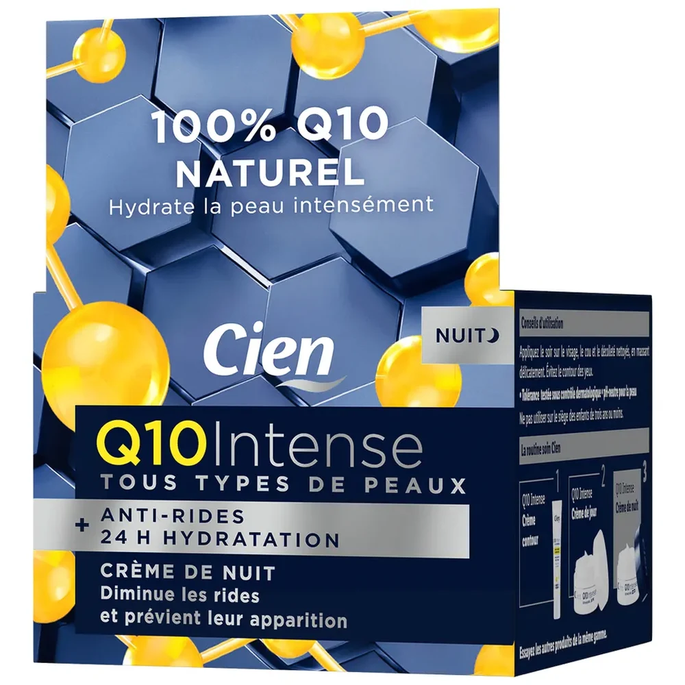 Mon avis sur les crèmes CIEN de Lidl : j'ai testé les Q10 jour et nuit de Lidl pendant trois semaines 2 creme cien q10 nuit lidl
