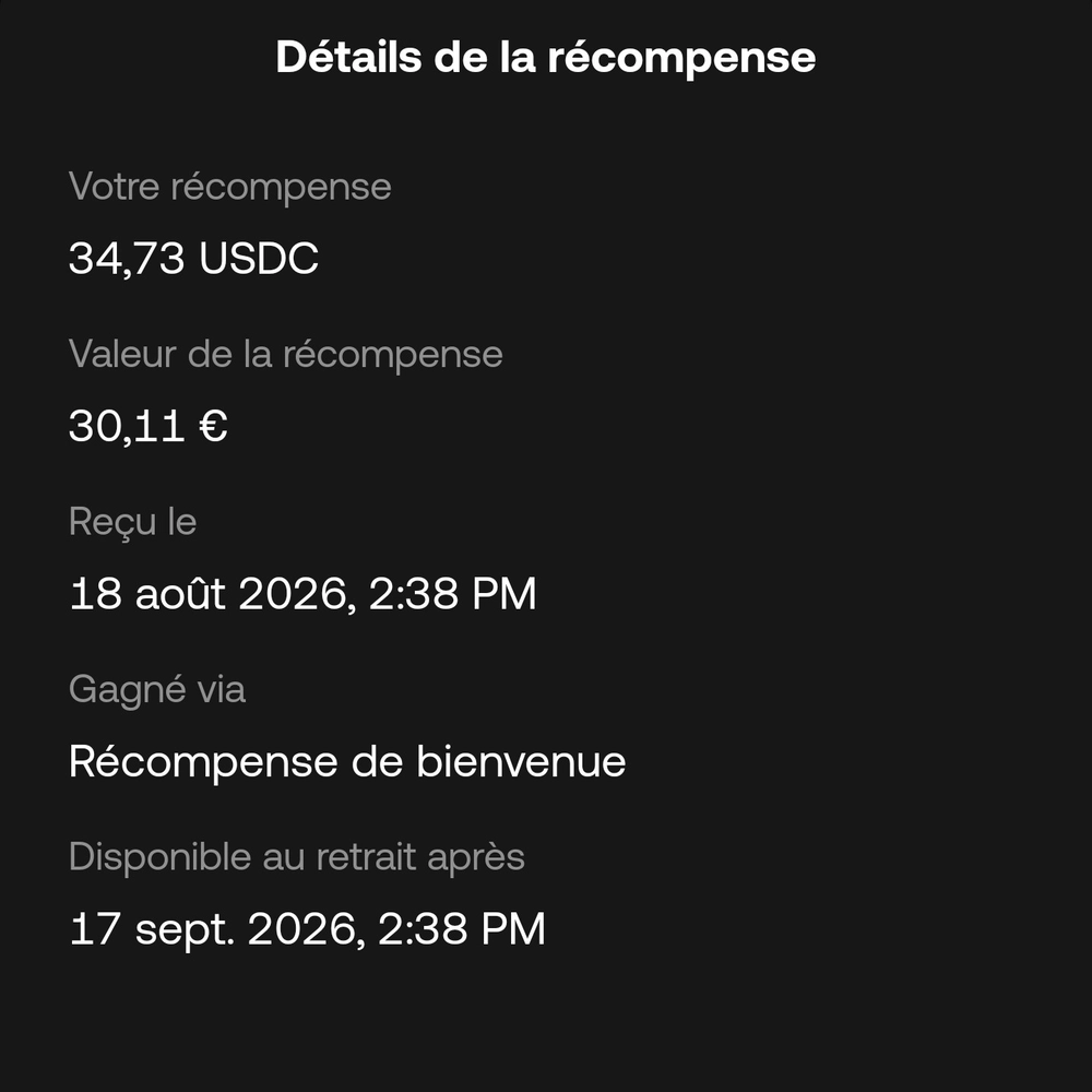 Code Parrainage OKX <span class="lp-cpe-masked">EMILIE</span> : jusqu'à 400 € de bonus de bienvenue ! 3 details recompense parrainage OKX emilie