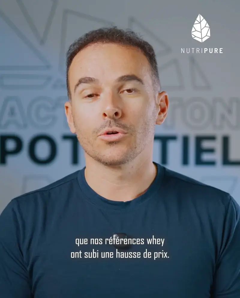 Prozis ou Nutripure ? Comparatif des deux références en nutrition 1 hausse prix whey nutripure communication