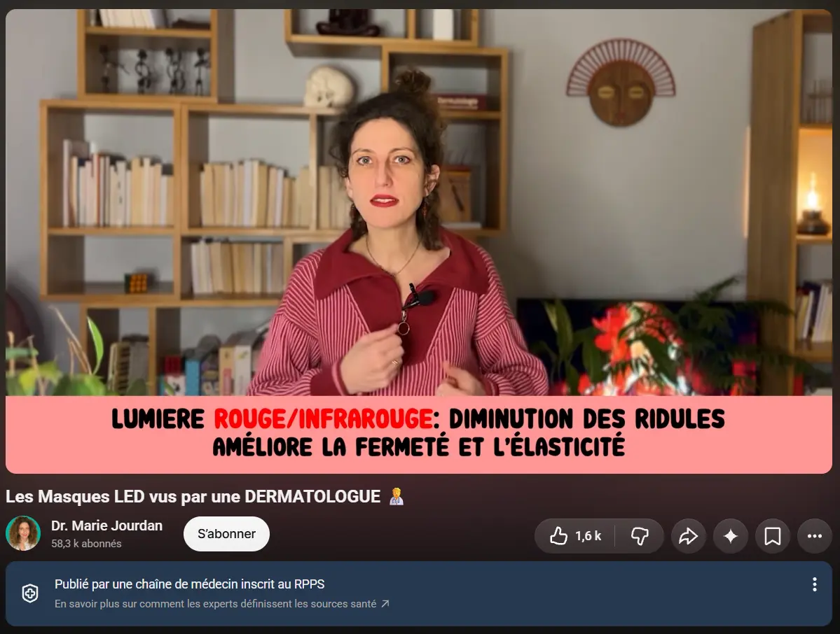 L'avis des dermatologues sur les masques LED de Nooance : revue et interviews 4 masque led avis dermatologue docteure marie jourdan