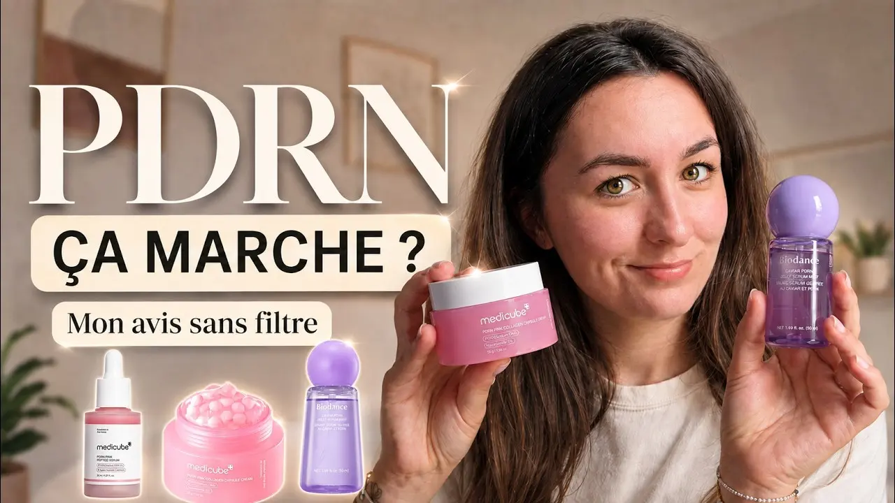 Le PDRN : c'est quoi ? Je teste des soins au PDRN pour évaluer (avec notes Yuka) 1 miniature video pdrn lesavisdemilie youtube