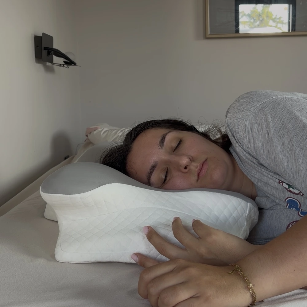 Comparatif Oreillers Emma VS Wopilo VS Soya : quel oreiller ergonomique choisir ? 14 oreiller soya position cote