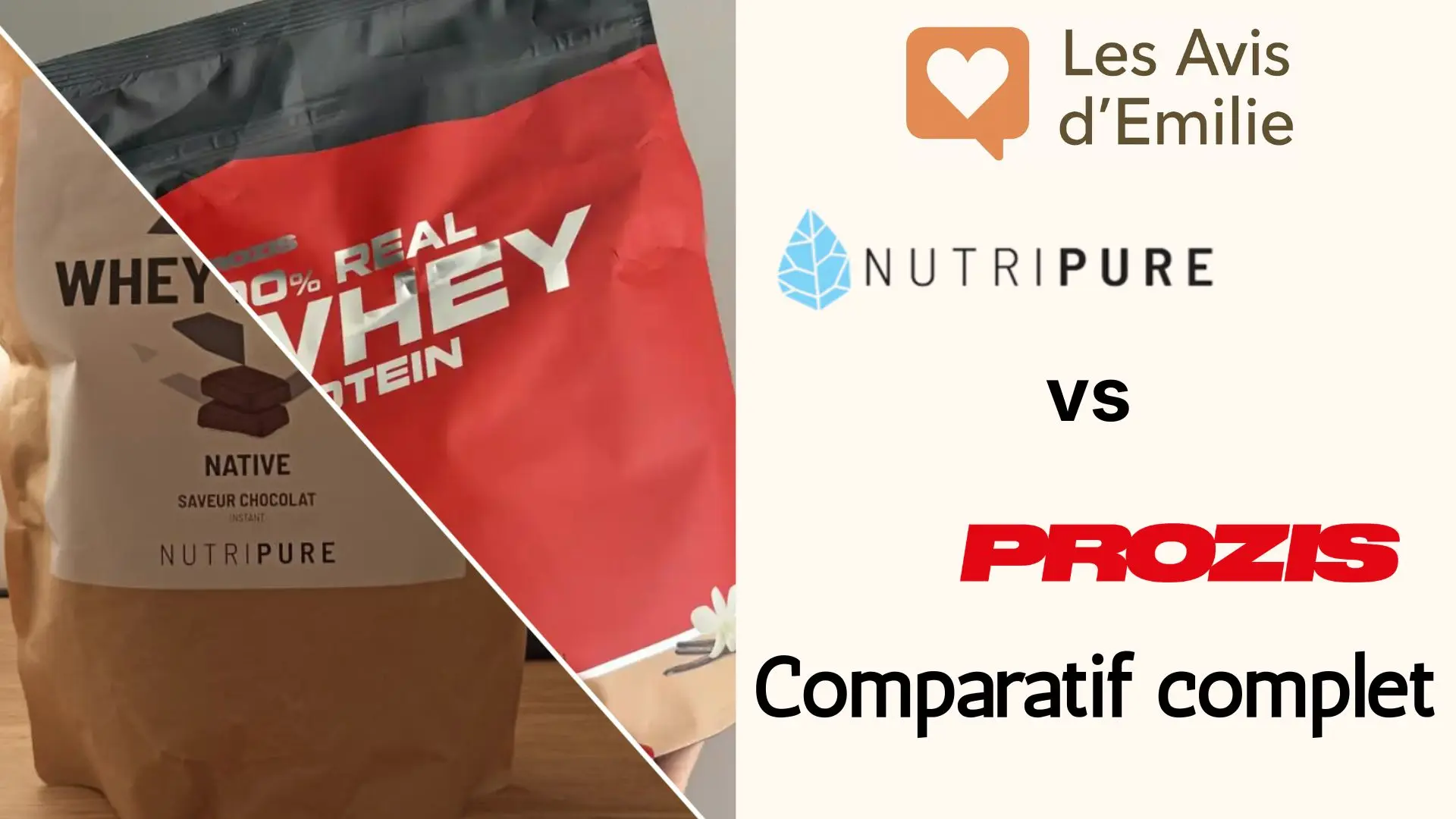 Prozis ou Nutripure ? Comparatif des deux références en nutrition