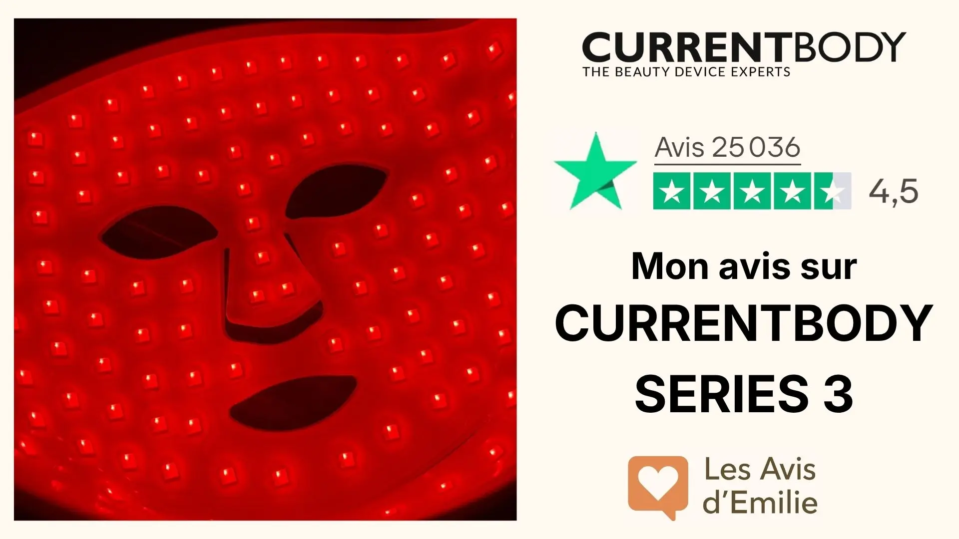 Currentbody Series 3 : Que vaut le nouveau masque LED de Currentbody ?