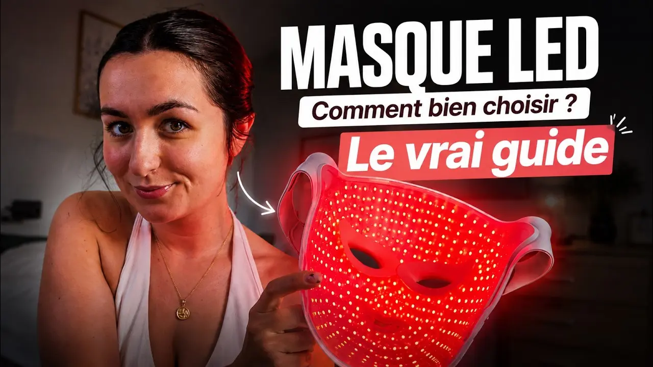 Mon journal de test : juillet, août et septembre 2026 9 mliniature video youtube guide masques led lesavisdemilie