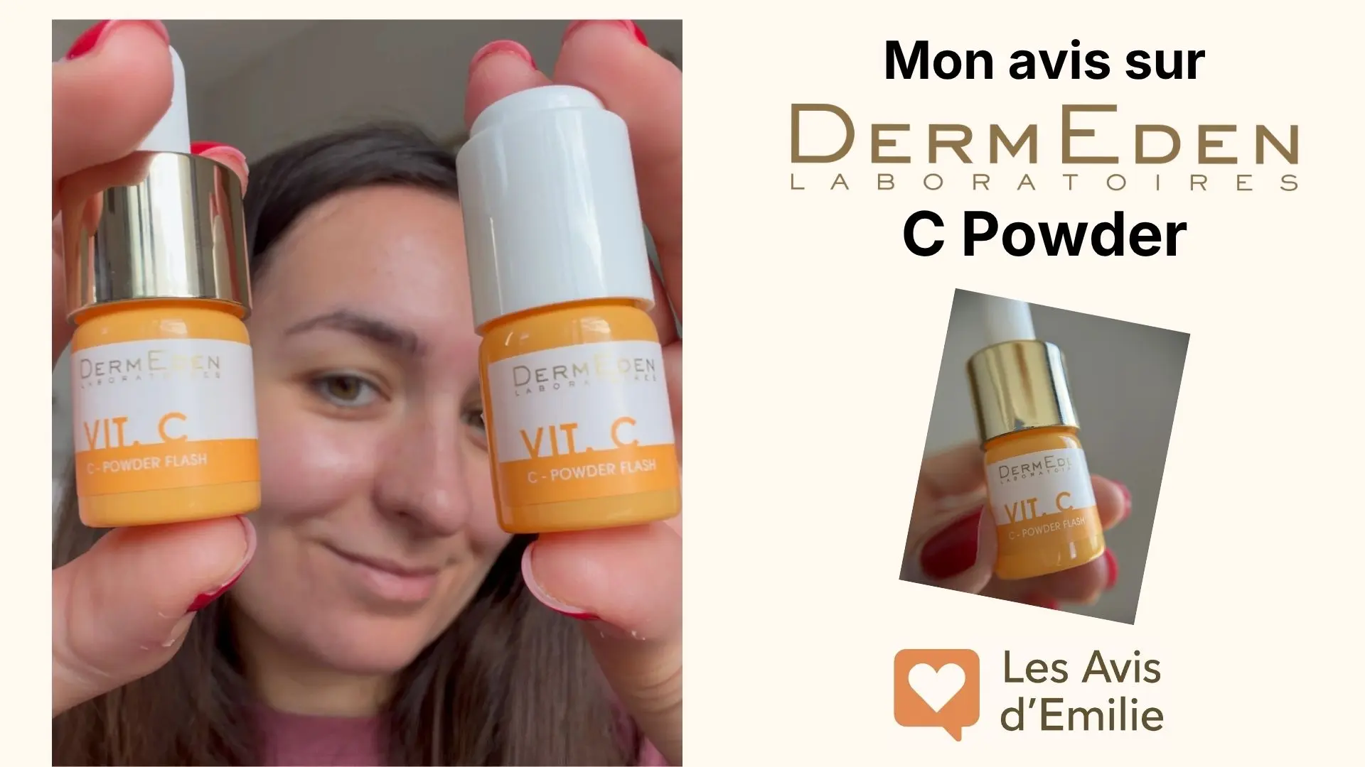 J&rsquo;ai testé le protocole Vitamine C- Powder Flash de Dermeden : Mon Avis