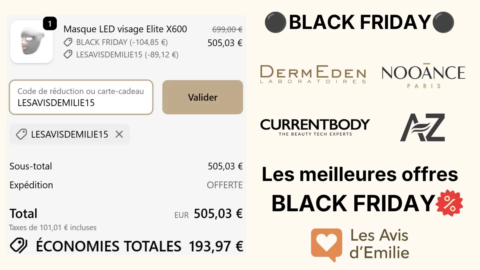 Les meilleures offres Black Friday 2026 en Beauté : ma sélection + mes codes