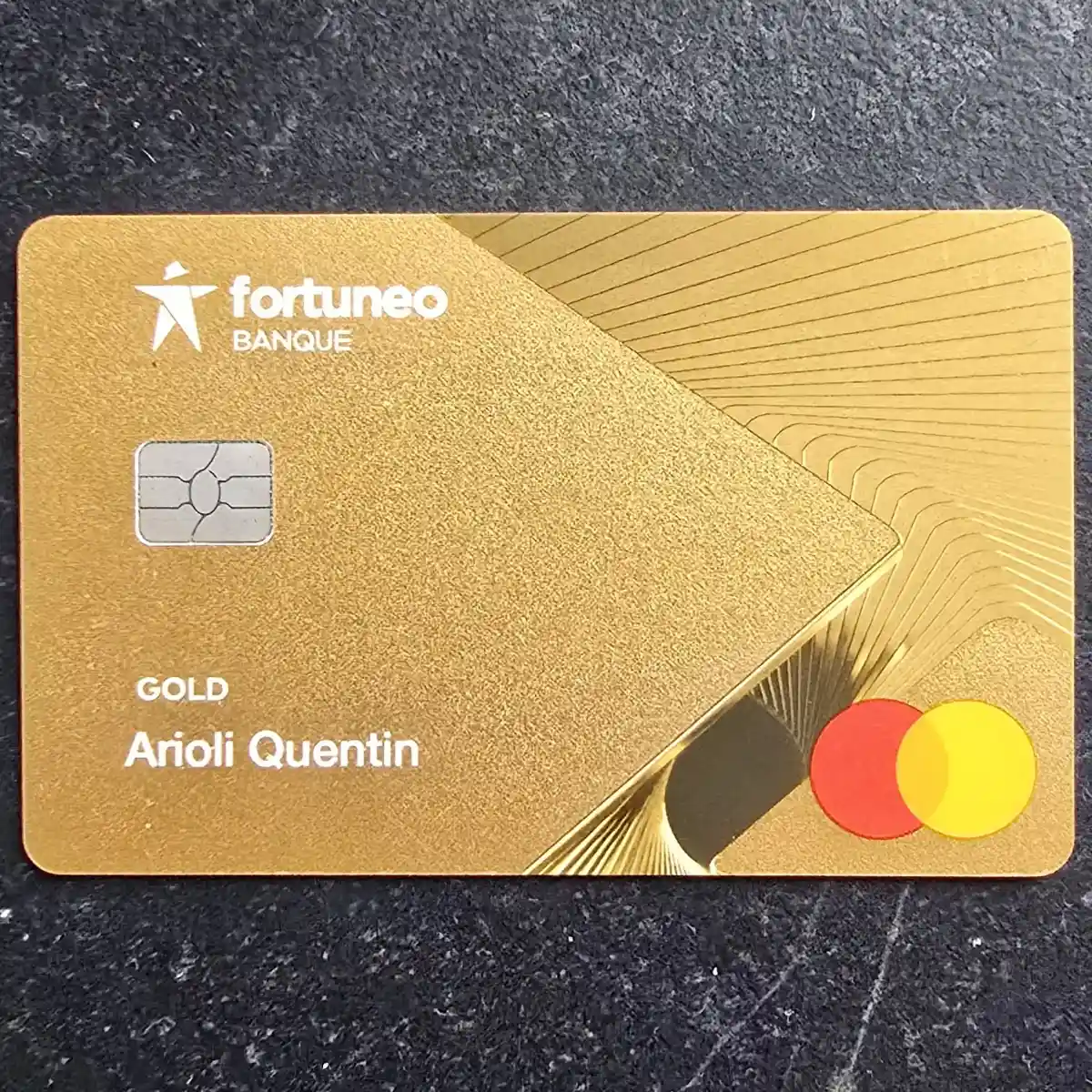 Mes cartes bancaires pour voyager : mon classement de 7 cartes et frais réels 4 carte fortuneo gold quentin