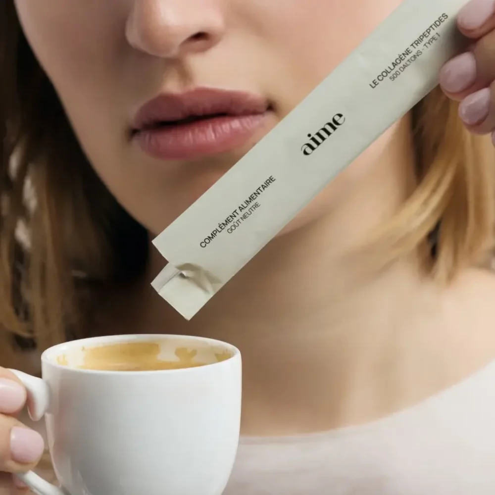 J'ai testé le collagène Aime Skincare : ma routine et mon avis 2 collagene stick format pratique quotidien